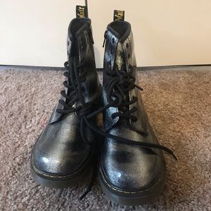 Dr. Martens 1460 Silver Glitter Ombré